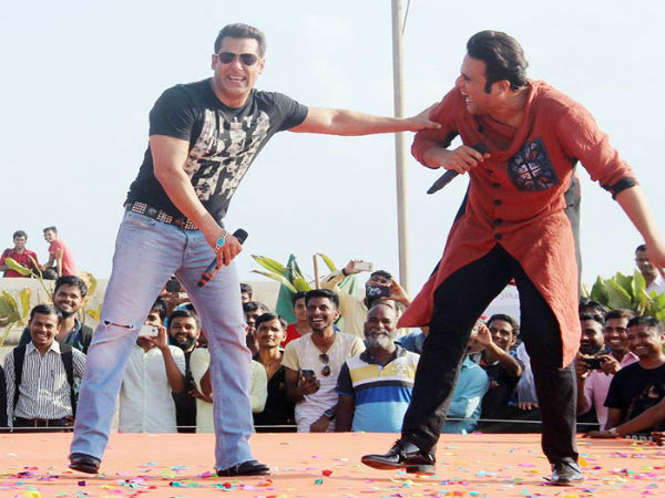 Krushna Abhishek,Salman Khan