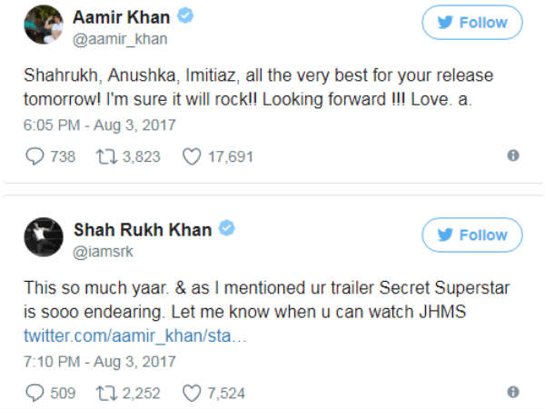 shahrukh-khan-gets-best-luck-wish-from-aamir-khan