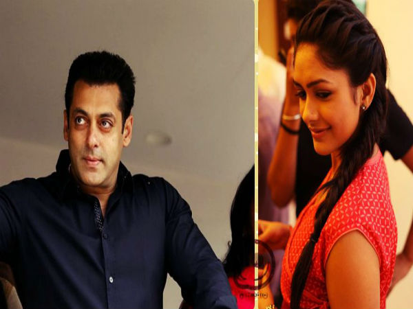 Mrunal Thakur,salman khan