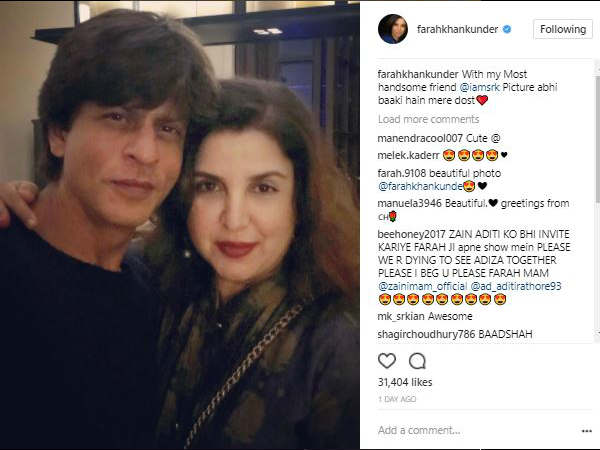 farah-khan-called-shahrukh-khan-her-most-handsome-friend