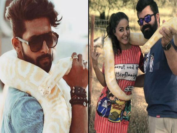 hina khan,ravi dubey
