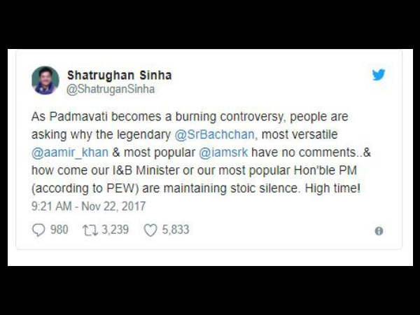 shatrughan-sinha-questions-pm-modi-amitabh-bachchan-senior-actors-silence-over-padmavati-controversy