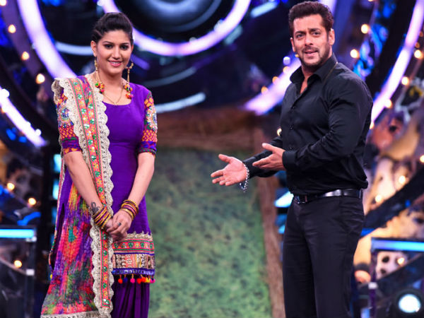 Sapna Choudhary,Salman Khan,