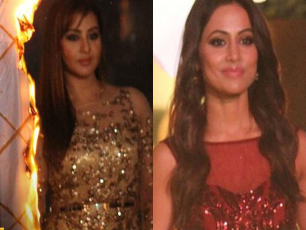 shilpa shinde,hina khan