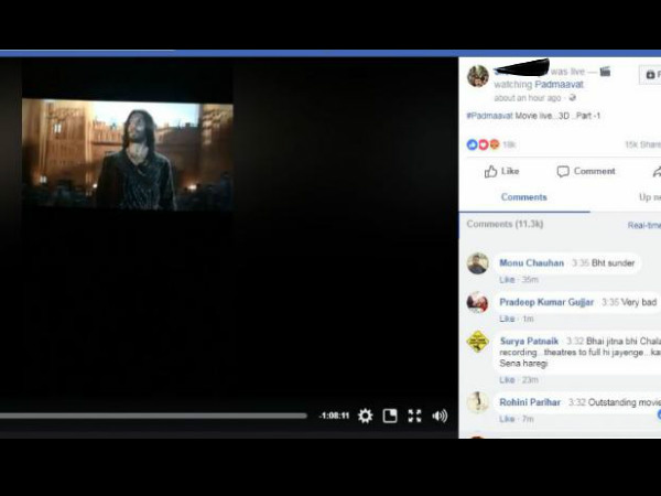 Padmaavat leaked