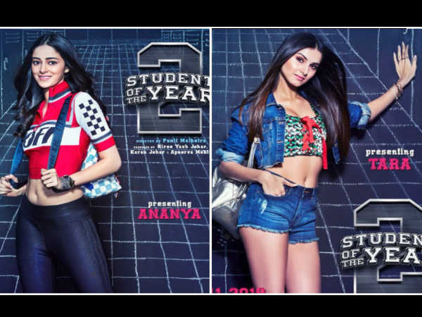 student of the year 2, tiger shroff, ananya pandey, tara sutaria, स्टूडेंट ऑफ द ईयर 2, टाइगर श्रॉफ, अनन्या पांडे, तारा सुतारिया, करण जौहर