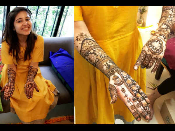 shweta-tripathi-getting-married-rapper-chaitanya-sharma-mehndi-pictures