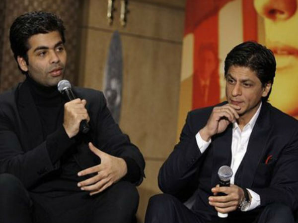 shahrukh khan, karan johar, शाहरुख खान, करण जौहर