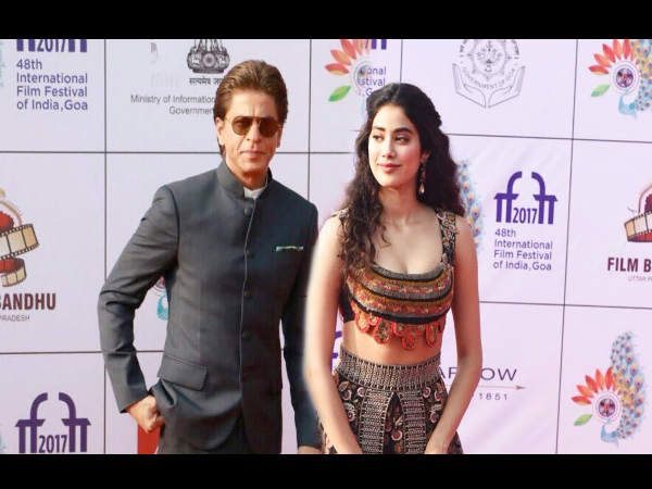 shahrukh khan, jhanvi kapoor, dhadak, शाहरुख खान, जाह्नवी कपूर, धड़क
