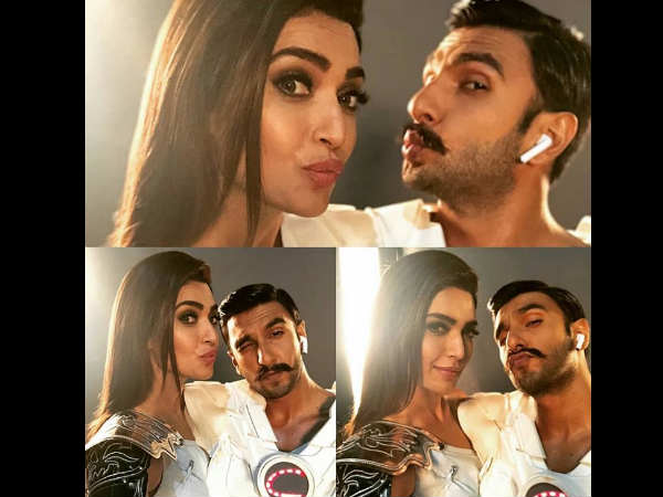 karishma-tanna-ranveer-singh-ad-shoot