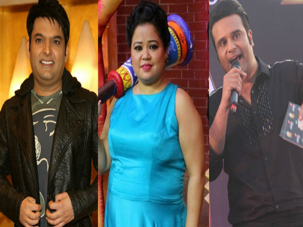 Kapil sharma,Krushna Abhishek,Bharti Singh