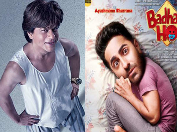shahrukh khan, badhaai ho, zero, शाहरुख खान, आयुष्मान खुराना, बधाई हो, जीरो shahrukh khan, badhaai ho, zero, शाहरुख खान, आयुष्मान खुराना, बधाई हो, जीरो