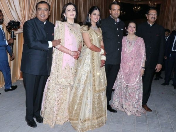 Isha Ambani Wedding Reception Isha Ambani Wedding Reception