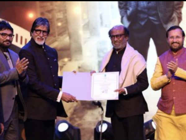 rajnikanth-honoured-at-50th-international-film-festival-of-india-with-golden-jubilee-award
