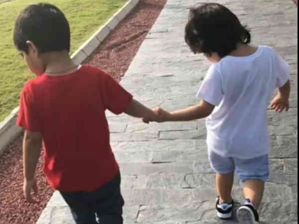 taimur-plays-with-a-stick-and-makes-a-friend-on-lal-singh-chaddha-sets