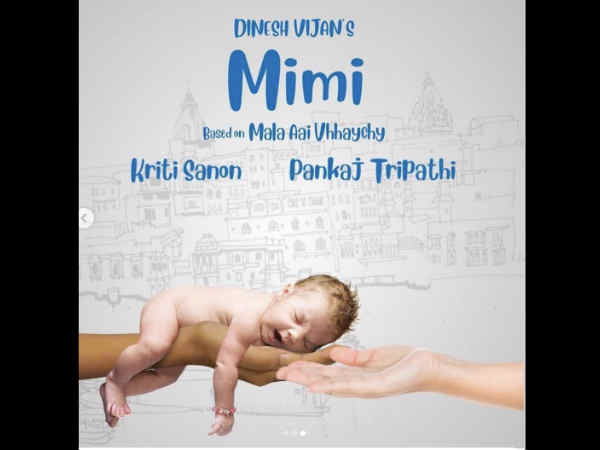 mimi-first-look-kriti-sanon-as-surrogate-mother