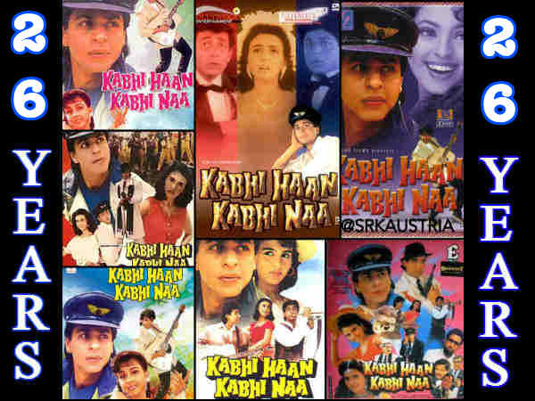 shahrukh-khan-suchitra-krishnamoorthy-kabhi-haan-kabhi-na-turns-26-shares-a-selfie