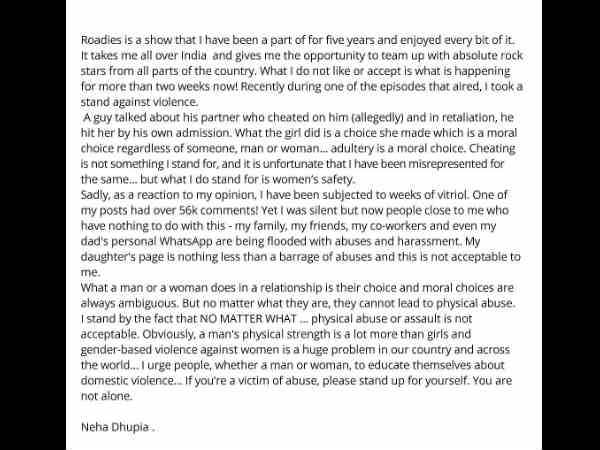 roadies-judge-neha-dhupia-s-hits-back-at-trolls-for-supporting-a-girl-cheating-on-5-men
