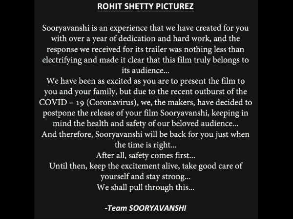rohit-shetty-postpones-sooryavanshi-after-theatres-shut-due-to-corona-virus-epidemic