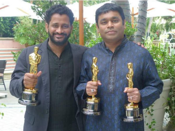 AR Rehman and Resul Pookutty AR Rehman and Resul Pookutty