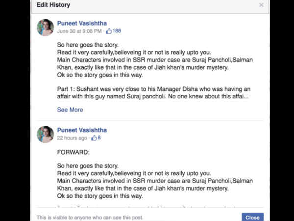 actor-puneet-vashishtha-ridiculous-story-on-sushant-singh-rajput-suicide-and-her-pregnant-manager-wi