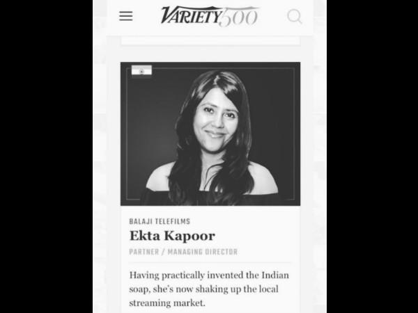 Ekta Kapoor