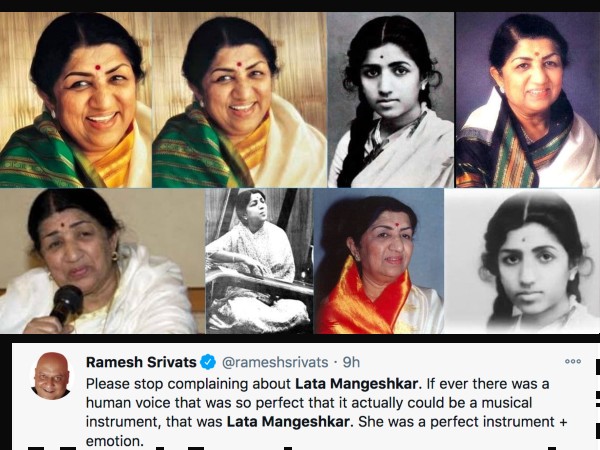 दिव्य आवाज़ हैं लता दिव्य आवाज़ हैं लता