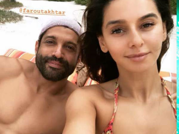 फरहान अख्तर और शिबानी दांडेकर की जोड़ी