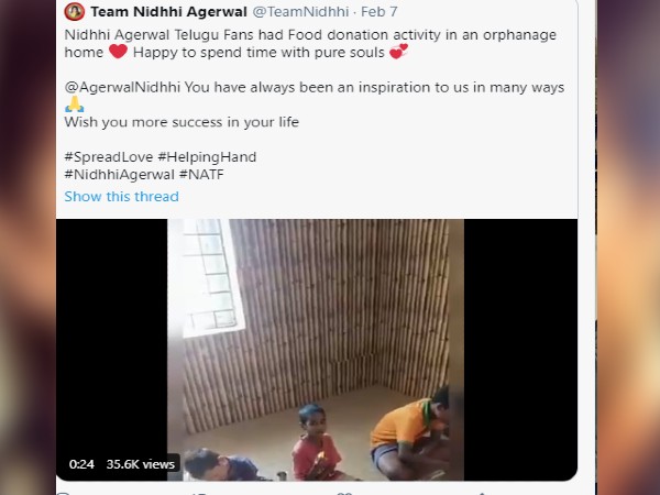 फैंस ने बताया निधि अग्रवाल को प्रेरणा