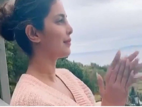 विदेश से प्रियंका चोपड़ा ने देश के वॉरियर्स को किया सलाम विदेश से प्रियंका चोपड़ा ने देश के वॉरियर्स को किया सलाम