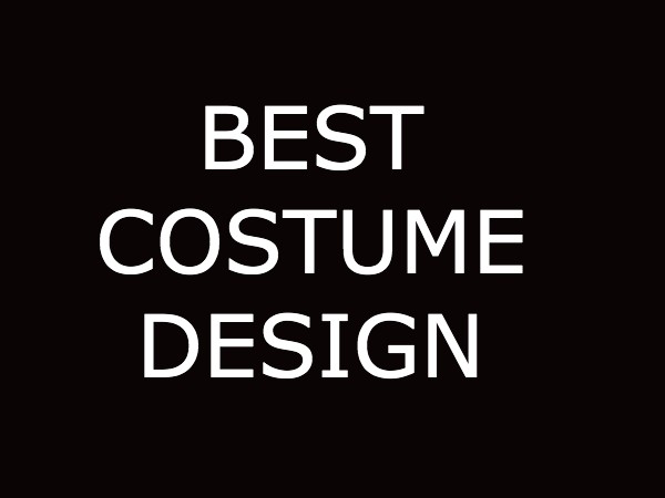 बेस्ट कॉस्ट्यूम डिज़ाइन