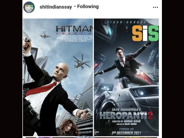 tiger-shroff-s-heropanti-2-poster-trolled-for-being-copied-from-an-english-film-poster tiger-shroff-s-heropanti-2-poster-trolled-for-being-copied-from-an-english-film-poster