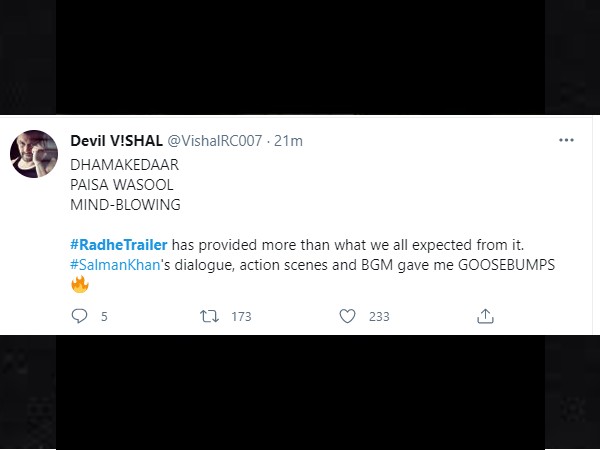  राधे धमाकेदार, पैसा वसूल