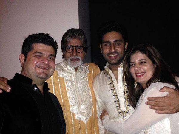 ईद जश्न में अमिताभ बच्चन की फैमिली