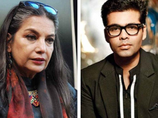 जब शबाना आजमी ने करण जौहर से किए सवाल