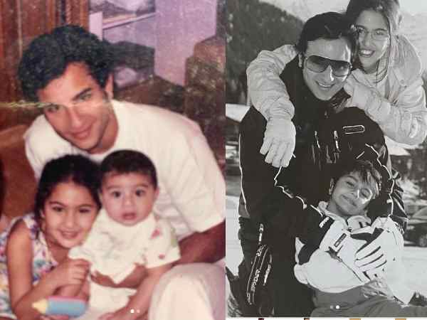 सारा अली खान - सैफ अली खान