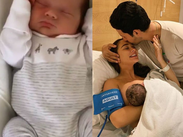 2019 सितंबर में एमी जैक्सन ने एक बेटे को जन्म दिया