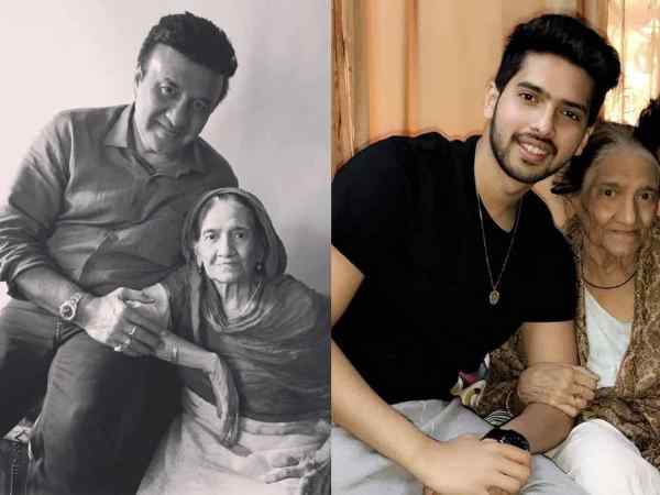 दादी के साथ शेयर की तस्वीरें