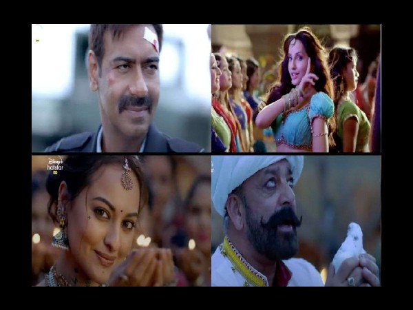 नोरा फतेही का भुज द ऑफ इंडिया' में डांस