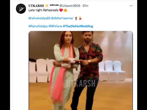 dishul-wedding-day-rahul-vaidya-disha-parmar-wedding-song-trends-mathe-te-chamkan-out dishul-wedding-day-rahul-vaidya-disha-parmar-wedding-song-trends-mathe-te-chamkan-out