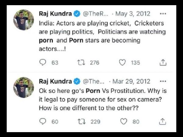 राजनेता एडल्ट फिल्मों को देख रहे हैं- राज कुंद्रा ने लिखा