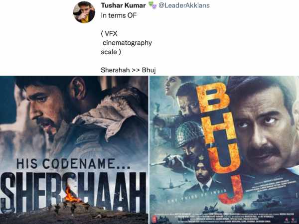 भुज Vs शेरशाह