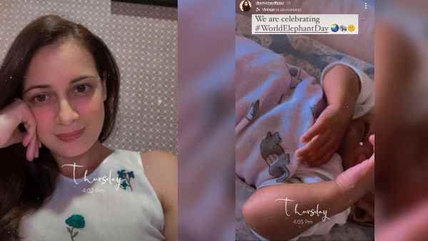 dia-mirza-shares-the-first-glimpse-of-her-son-avyaan-rekhi-as-she-celebrates-world-elephant-day dia-mirza-shares-the-first-glimpse-of-her-son-avyaan-rekhi-as-she-celebrates-world-elephant-day