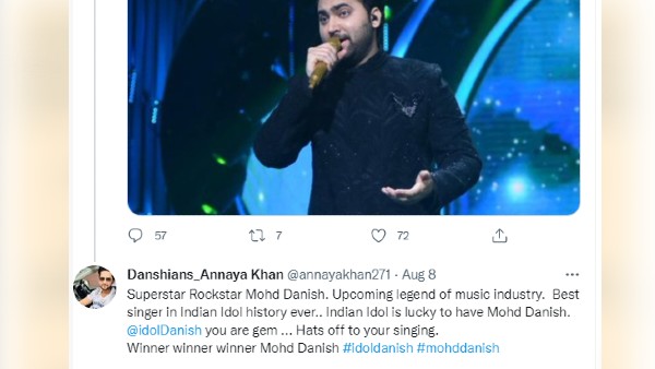 इंडियन आइडल 12 विनर: दानिश की गायिकी हिट इंडियन आइडल 12 विनर: दानिश की गायिकी हिट