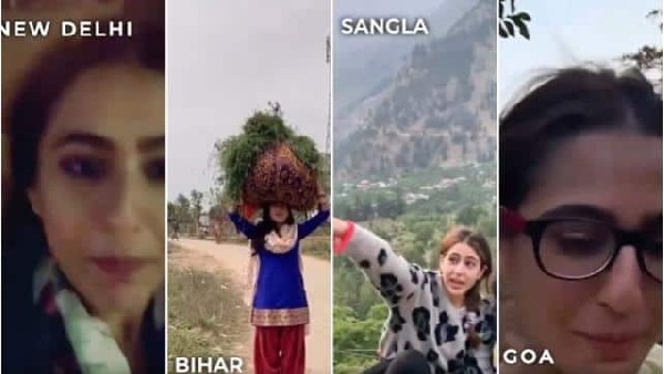 सारा अली खान का भारत दर्शन