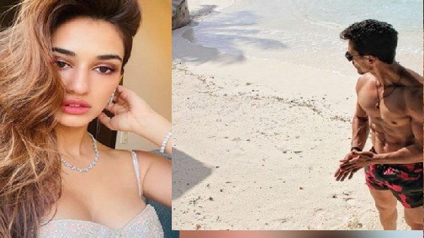 दिशा पटानी और टाइगर श्रॉफ की फोटो