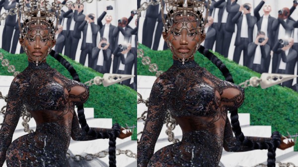 कुछ अजीब लुक भी देखने को मिले