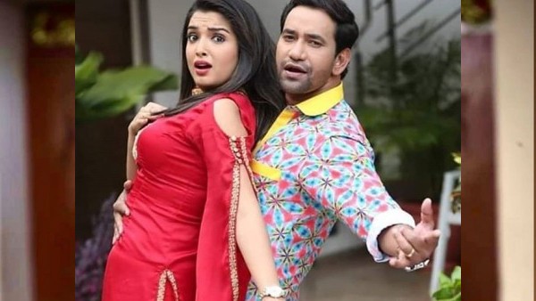 आम्रपाली दुबे और दिलेश लाल यादव की जोड़ी आम्रपाली दुबे और दिलेश लाल यादव की जोड़ी