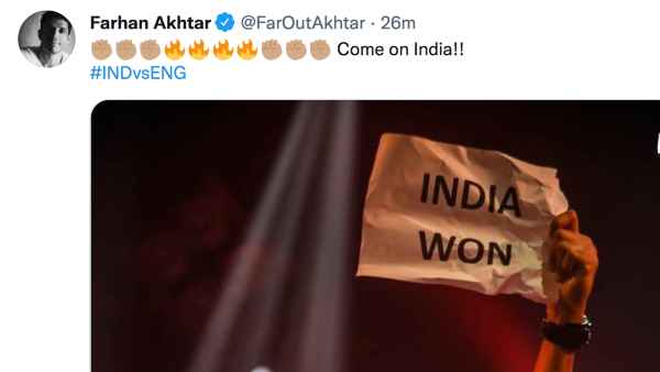 फरहान अख्तर ने दी बधाई