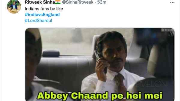 चांद पे है अपुन